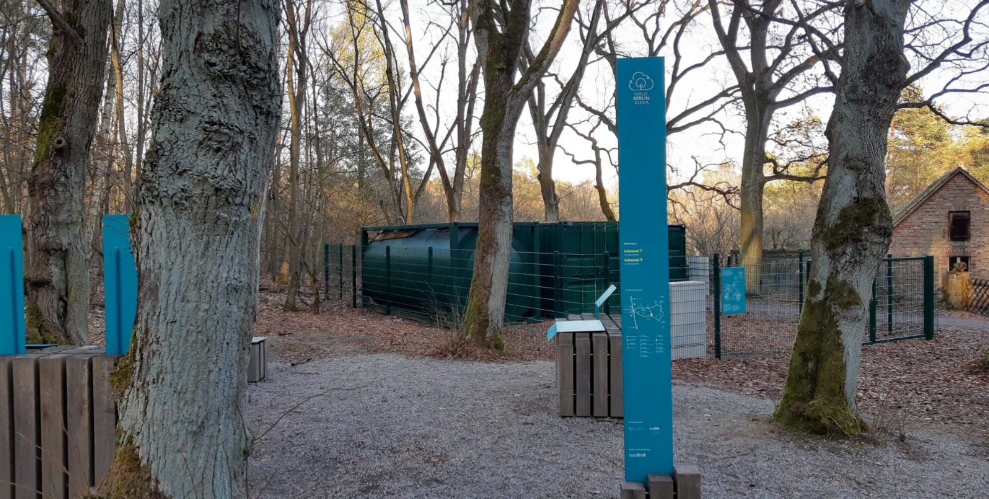 Informationsinsel Wald.Berlin.Klima.